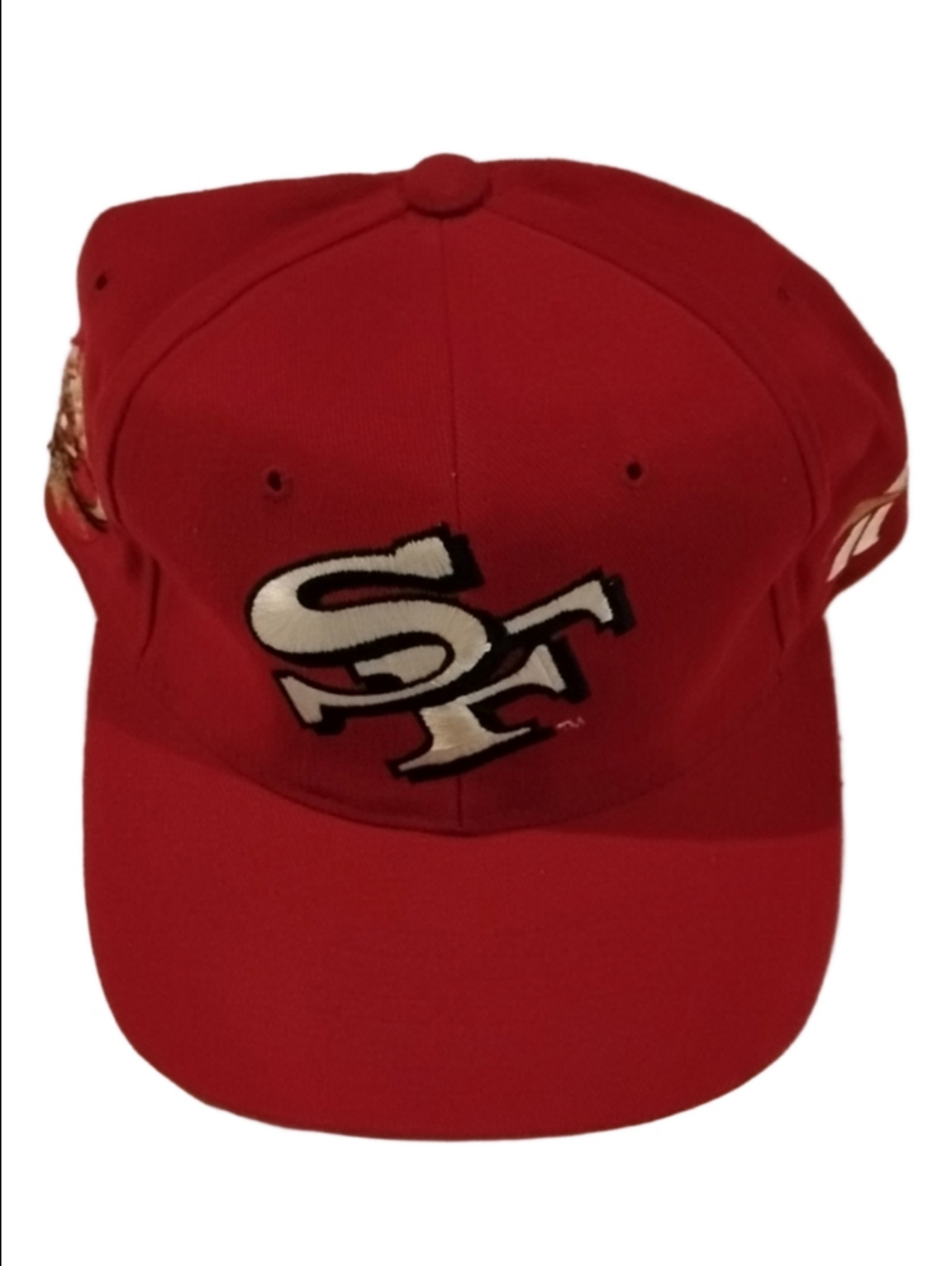 Reebok Vintage 1996 50th Anniversary NFL SF 49ers Logo Red Men's Hat